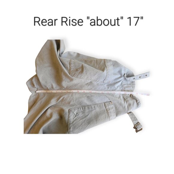 Rachel Comey khaki wash button-fly oversized elkin pant size M [fits up to XL] - Picture 11 of 16